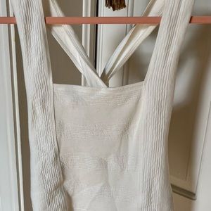 Maeve crisscross back sweater